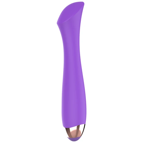 Vibrator reîncărcabil din silicon, roz, 19,9 cm