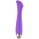 Vibrator reîncărcabil din silicon, roz, 19,9 cm