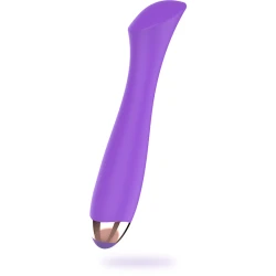 Vibrator reîncărcabil din silicon, roz, 19,9 cm