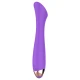 Vibrator reîncărcabil din silicon, roz, 19,9 cm