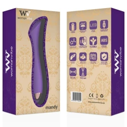 Vibrator reîncărcabil din silicon, roz, 19,9 cm
