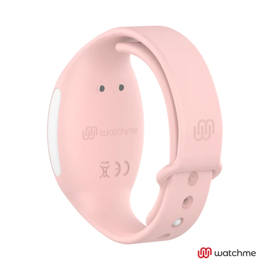 Ou vibrator din silicon medical, albastru/roz, cu telecomandă ceas
