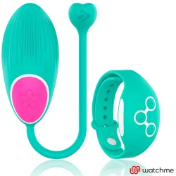 Vibrator ou din silicon medical, roz, cu ceas telecomandă