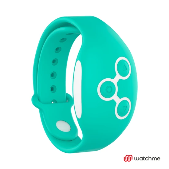 Vibrator dual pentru cupluri din silicon medical, verde deschis